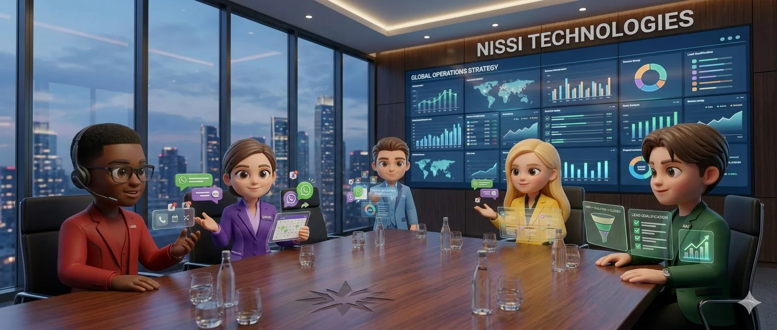 Workers IA que automatizan negocios por WhatsApp - Nissi Tech